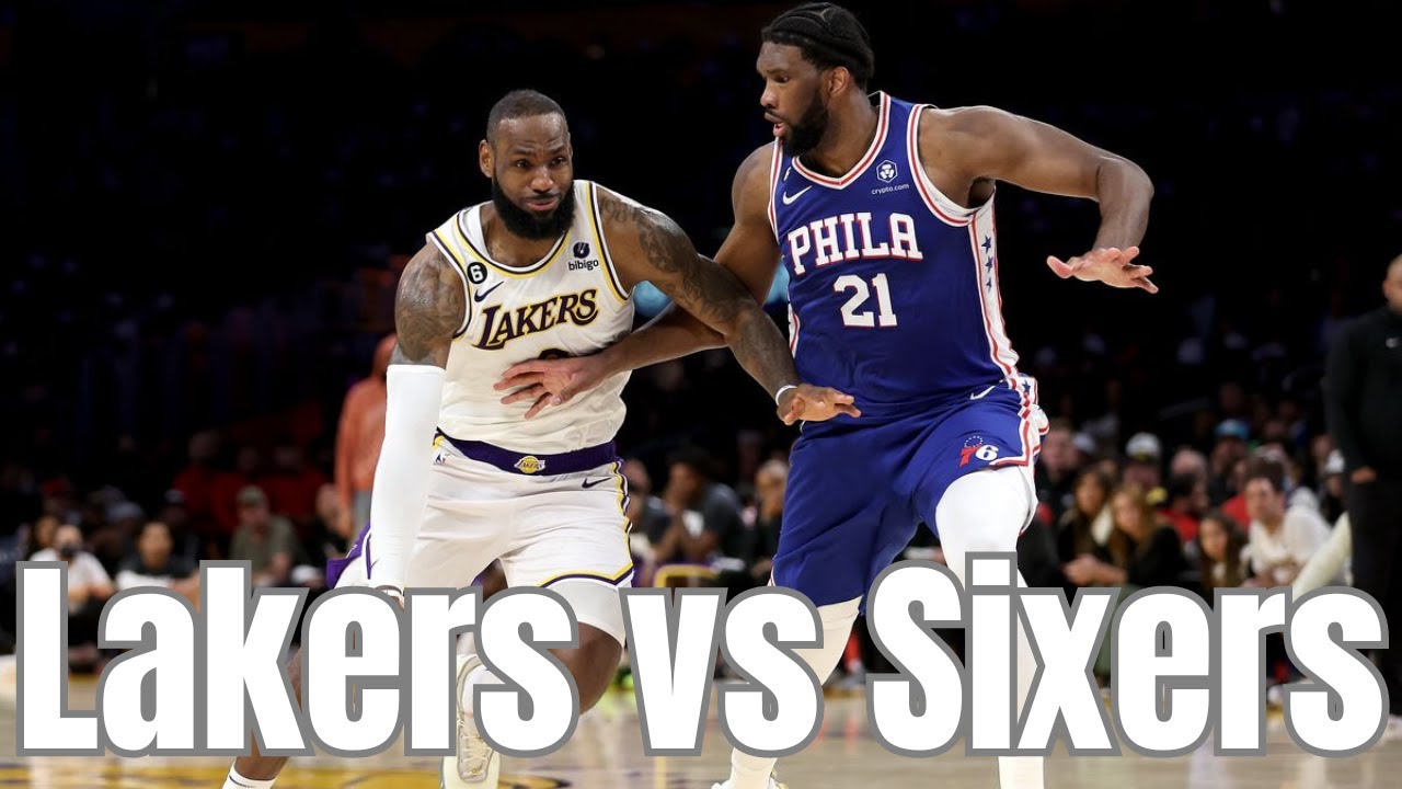 Lakers Vs Sixers Watch Along YouTube