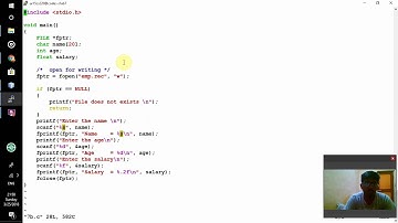 SYSTEM CALLS  FOR FILE OPERATIONS
