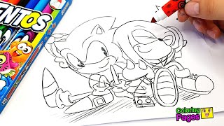 Sonic 3 Coloring Pages - FROZT Andrew A