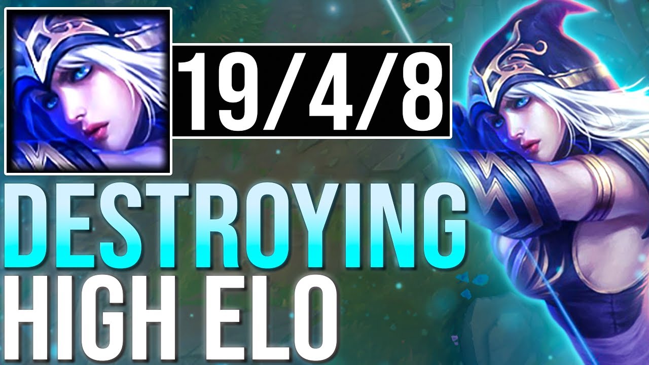 DESTROYING HIGH ELO WITH ASHE 