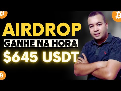 GANHE $645 USDT NA HORA MAIS 10.000.00 TOKENS DE GRAÇA NA HORA I Como ganhar dinheiro