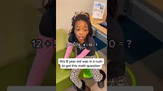 Did This 8 Year Old Do The Math Right?