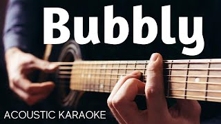 Bubbly * Colbie Caillat *  Acoustic Guitar Karaoke