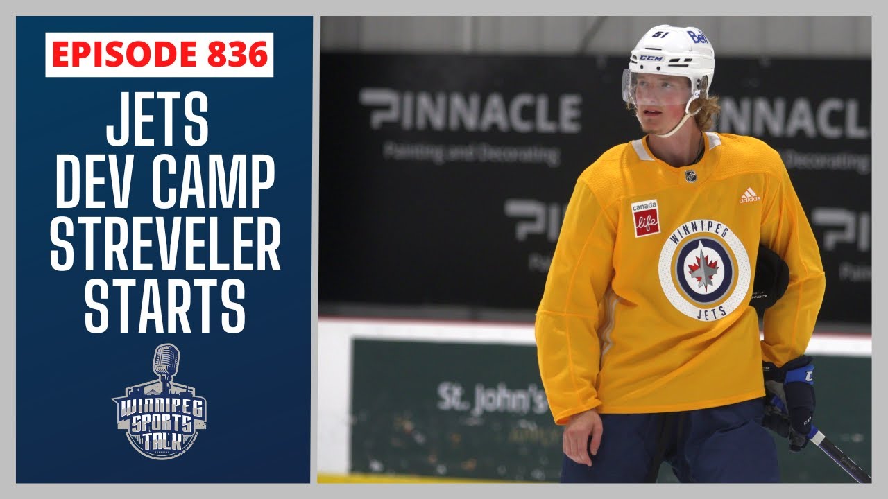 Winnipeg Jets Development Camp Day 1, Chris Streveler starts for Blue ...