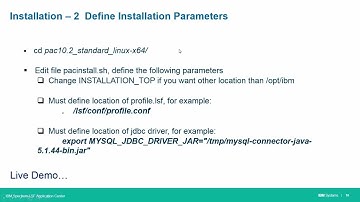 P16 IBM Spectrum LSF Suite 10.2 Installation and walk through of IBM Spectrum LSF Application Cen