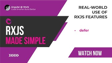 How To Use  the defer Operator in Angular