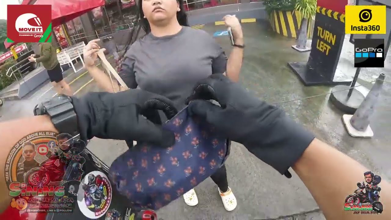 PART TIME MOVE IT RIDER | Unang Byahe Inulan agad