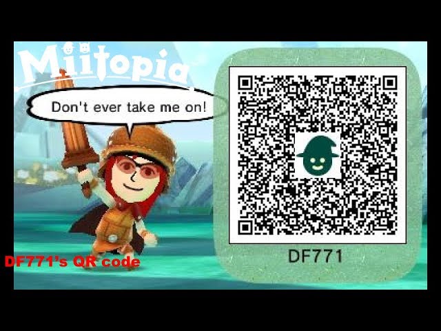 mii 　no11 Miitopia - DF771's QR code - YouTube