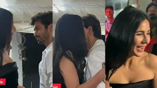 Katrina kaif kisses Her Dewar At Vicky Movie Promotion ??