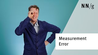 Measurement Error in UX Research
