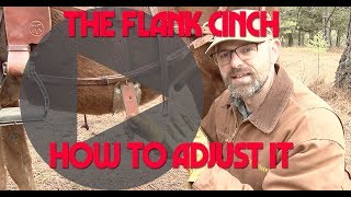 Horse Tacking Tips - How to set up a flank or rear cinch for trail riding