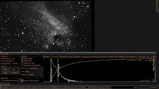 DEEP SKY EAA OMEGA NEBULA CELESTRON EVOLUTION 6 OMEGON 662 MONO LIVE STACKING