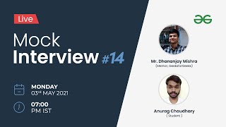 Live Mock Interview #14