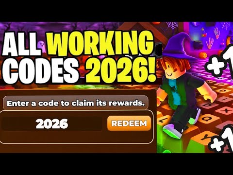 *NEW CODES* ALL CODES FOR +1 SPEED KEYBOARD ESCAPE IN 2026! ROBLOX +1 SPEED KEYBOARD ESCAPE CODES