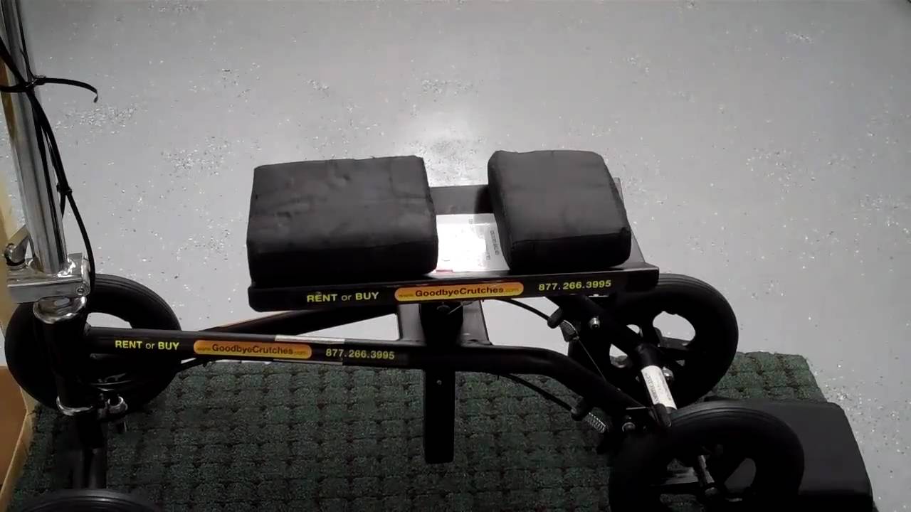 How to replace knee pads on TLC Knee Scooter YouTube