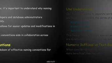 The Best Practices for Naming Database Table Columns with Similar Items