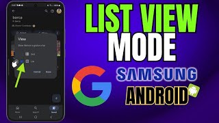 How to Switch Google Collections to LIST VIEW on Android Right Now!