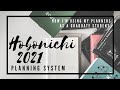 HOBONICHI 2021 Planning System Walkthrough | using only Hobonichi books | PhD student | paperjoyph