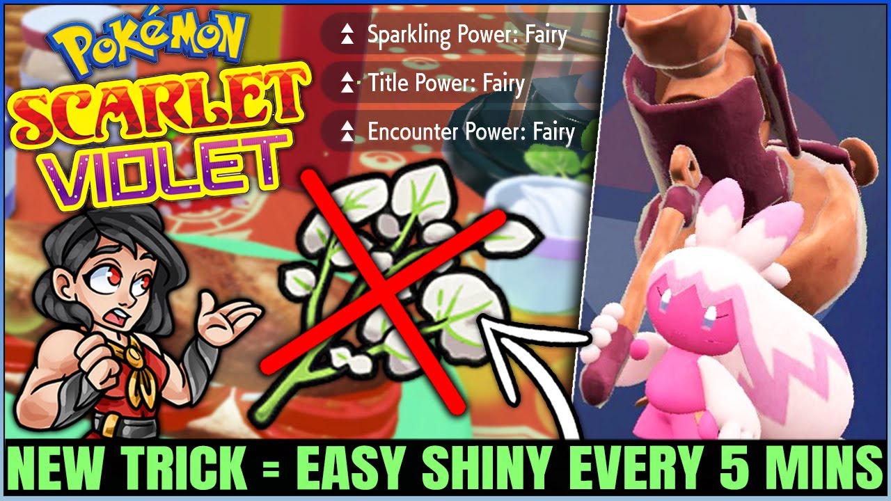 5 Ways to SHINY HUNT in Pokemon Scarlet Violet 