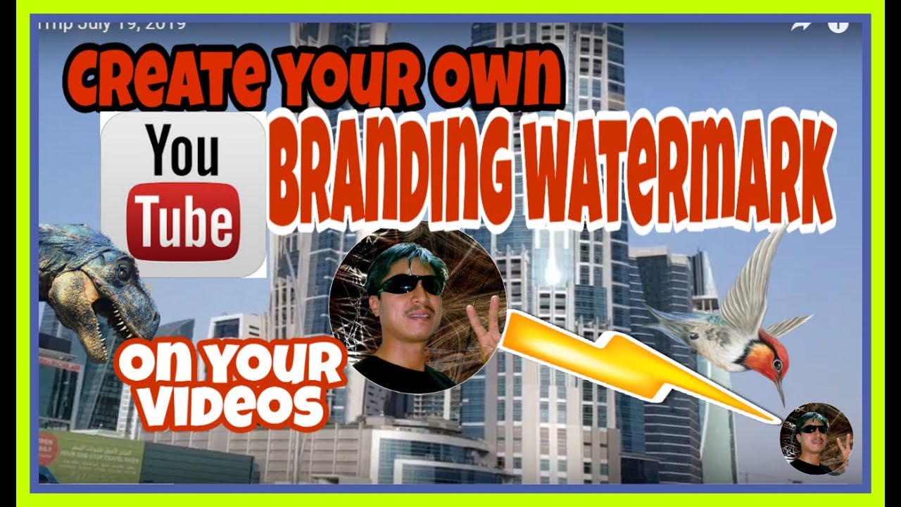 How To Create YouTube Branding Watermark For Your Channel 2019 - YouTube