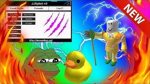 [OMFG] ✅  SUPER OP ROBLOX HACK/EXPLOIT!✅  | JJSploit! | LUA C SCRIPT EXE W/ CMDS (PATCHED!)