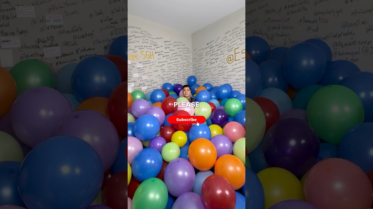 How many balloons does it take to fill my entire apartment?