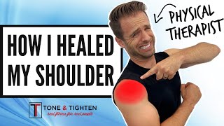 Physical Therapist FIXES His Shoulder Pain  So Can You!