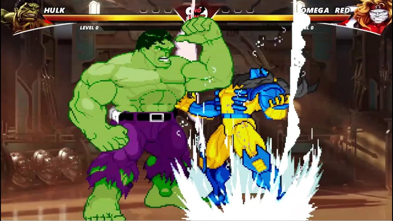 HULK vs OMEGA RED - Highest level insane fight! - YouTube
