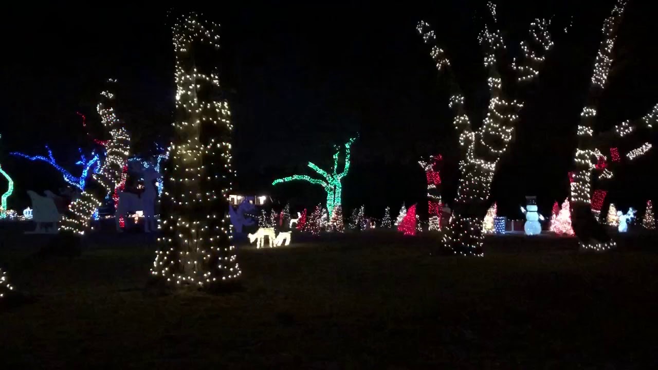 Jones Family Christmas Lights Boerne, TX YouTube