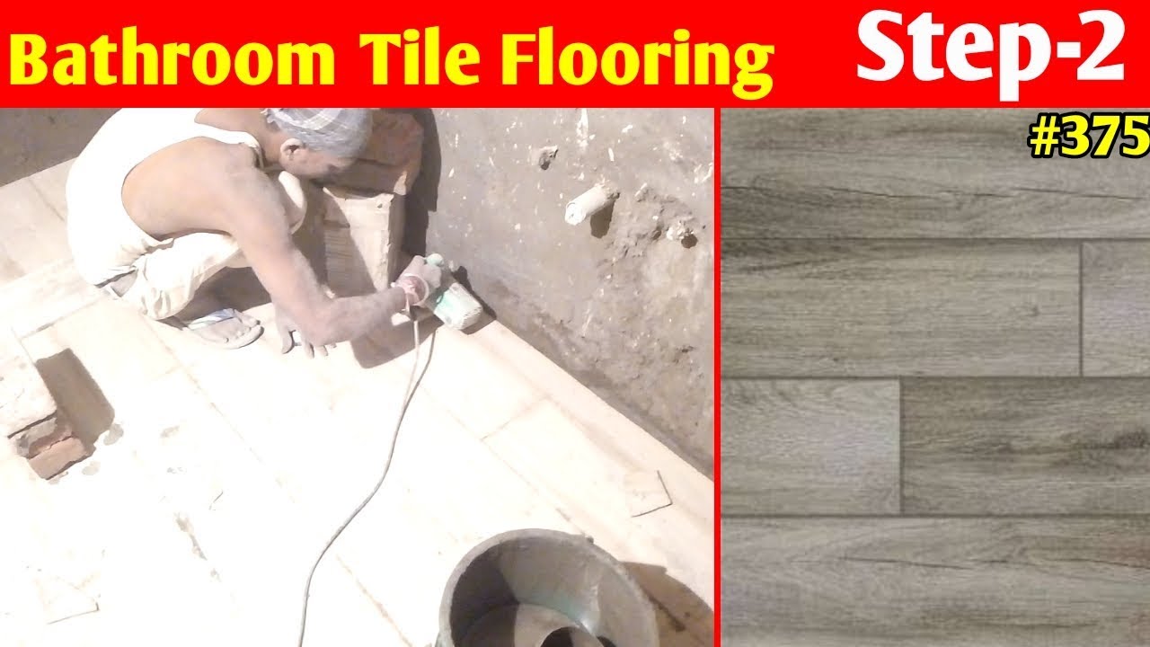 Bathroom Tile Installation | Step 2 of Bathroom Tile Flooring ...