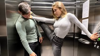 My Big ASS Pranks In Public||Big ASS Russian Fitness Girl