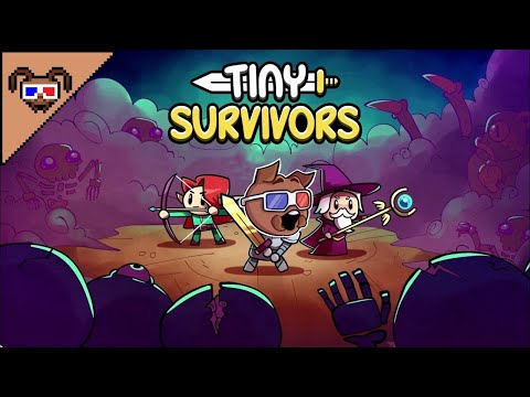 Видео: Милый минималистичный арена сурвайврс с большим потенциалом! {Tiny Survivors}