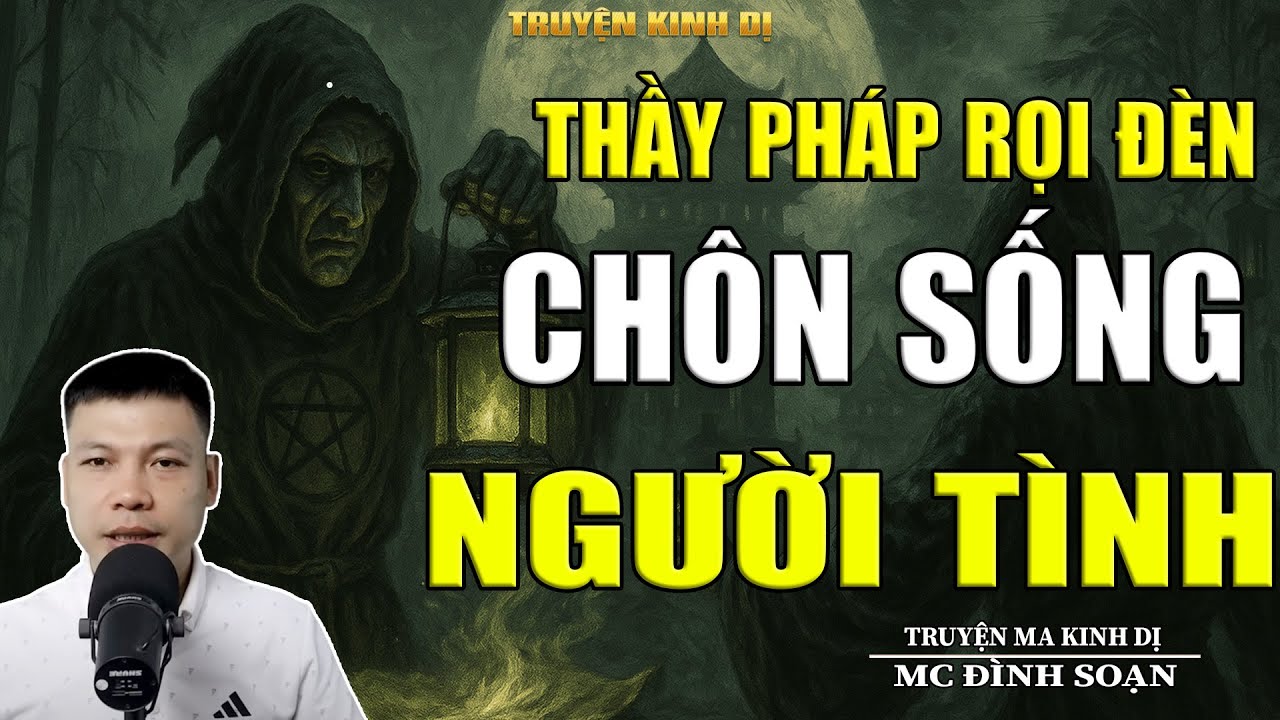 Truyện Ma Đình Soạn: THẦY PHÁP RỌI ĐÈN CHÔN SỐNG NGƯỜI TÌNH  - Chuyện Ma Kinh Dị Hay Nhất 2025