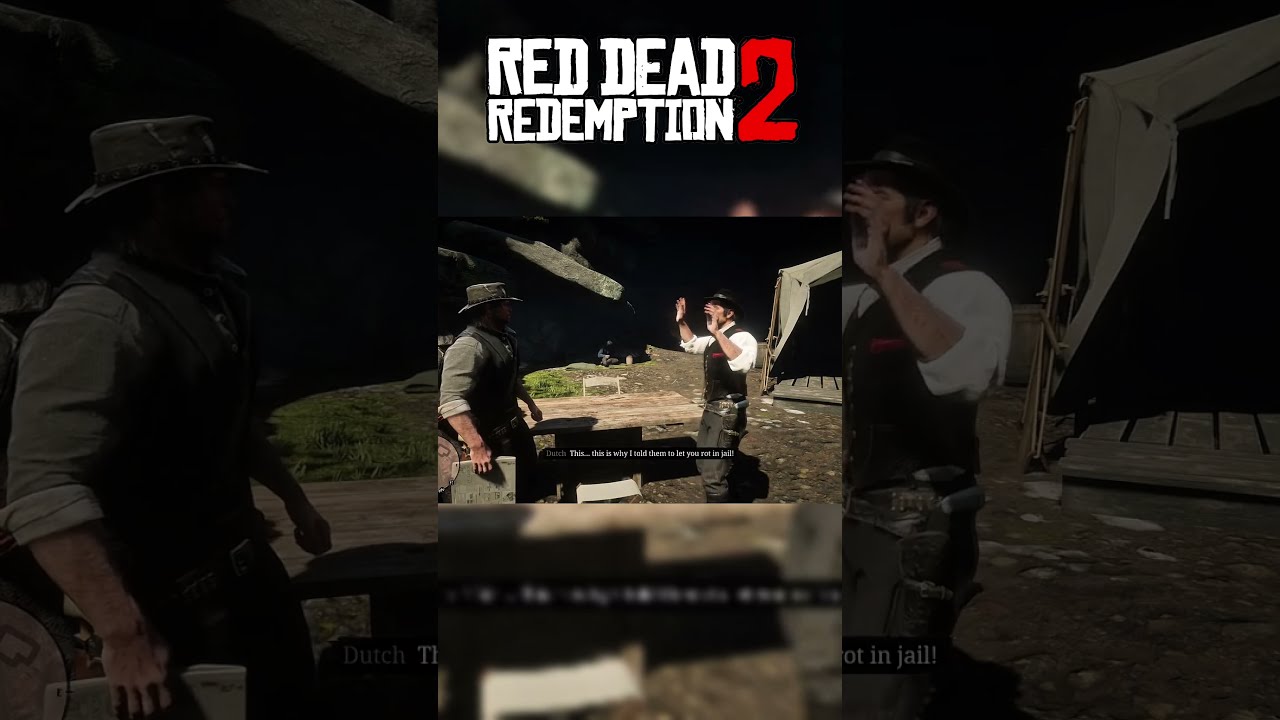 Dutch Admits That His Plan Was For John To Be Hanged Reddeadredemption Rdr2 Gaming Gameplay