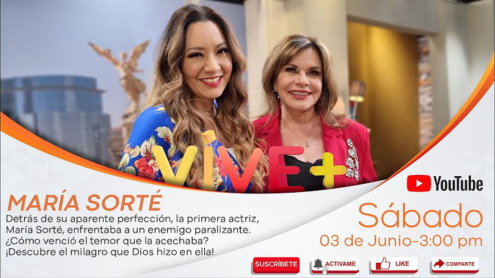 En Vivo con primera actriz: María Sorté - La vida tras su aparente perfección | Vive Más Tv