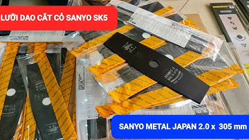 Lưỡi dao cắt cỏ SANYO SK5 METAL JAPAN 2P X 305 X2.0B.