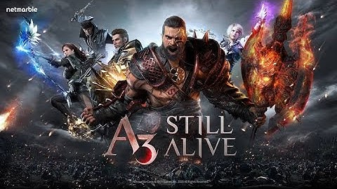 A3:STILL ALIVE Cinematic