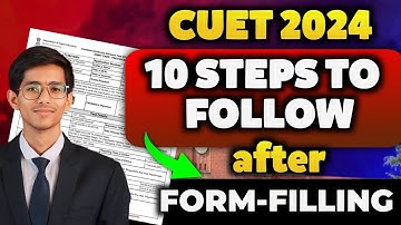 Must Follow These 10 Steps To After CUET Form Filling 🤔 | CUET Exam Dates? Amit Card?