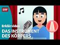 Menschliche Stimme: Das passiert beim Singen &amp; Sprechen – einfach erklärt | Kindervideos | SRF Kids Mp3 Song