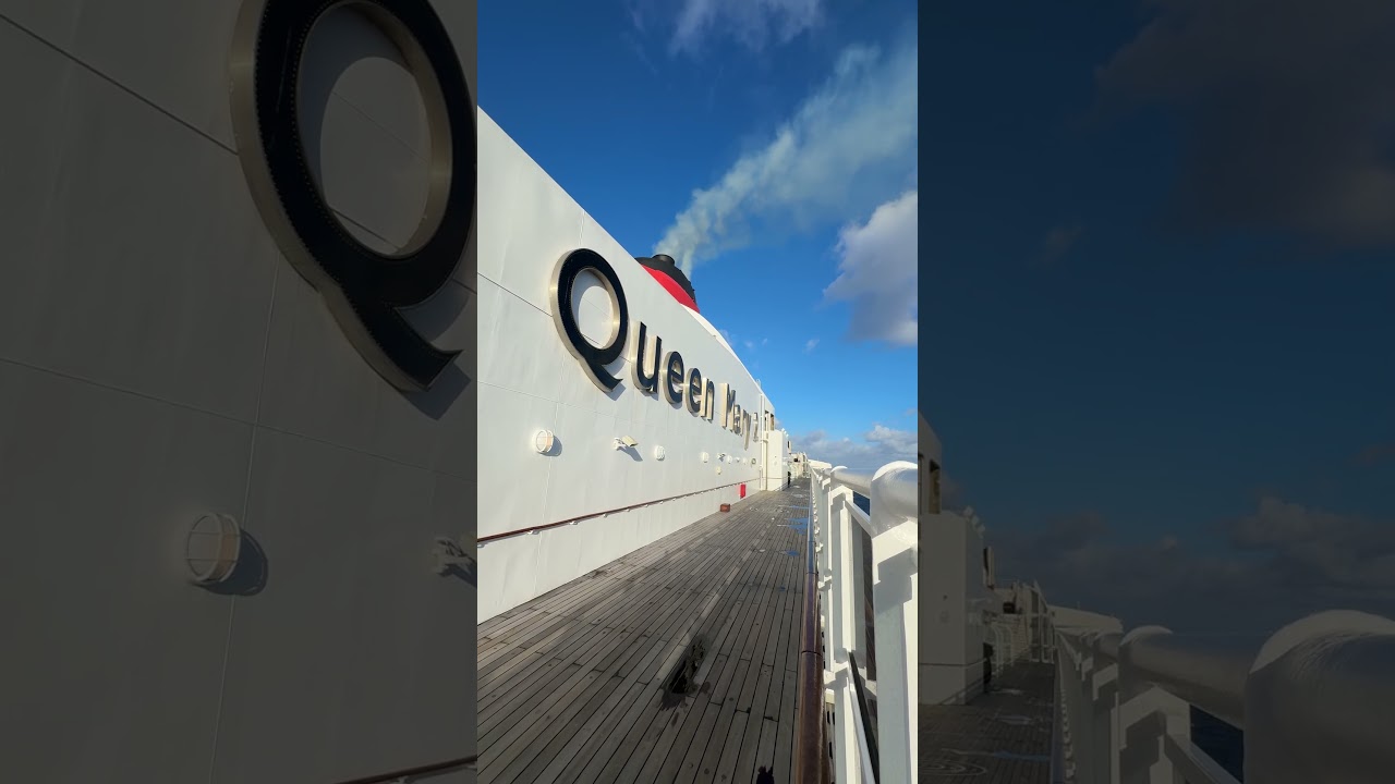 Queen Mary 2 | Funnel ‘steam’