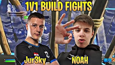 Noahreyli VS Wave Jur3ky (FNCS Winner) 1V1 Build Fights | Noahreyli Highlights