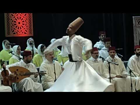 مهرجان سماع الرباط الوطني حصة الحضرة والعمارة الصوفية الروحانية جزء 2
