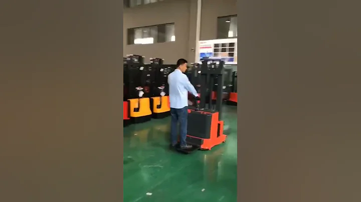 full electric stacker forklift, semi electric pallet stacker