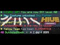 Hive skywars level 40 montage ( CLUTCHES + COMBOS )