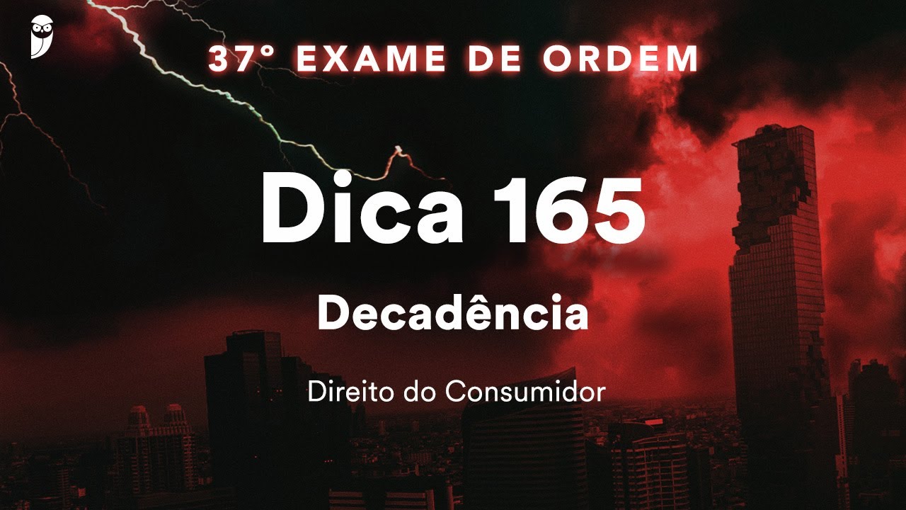 Igor Maciel - Direito do consumidor - DICA 165 - Decadência - YouTube