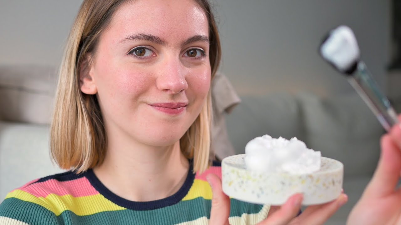 ASMR - A Shave By Your Roommate  [personal attention]