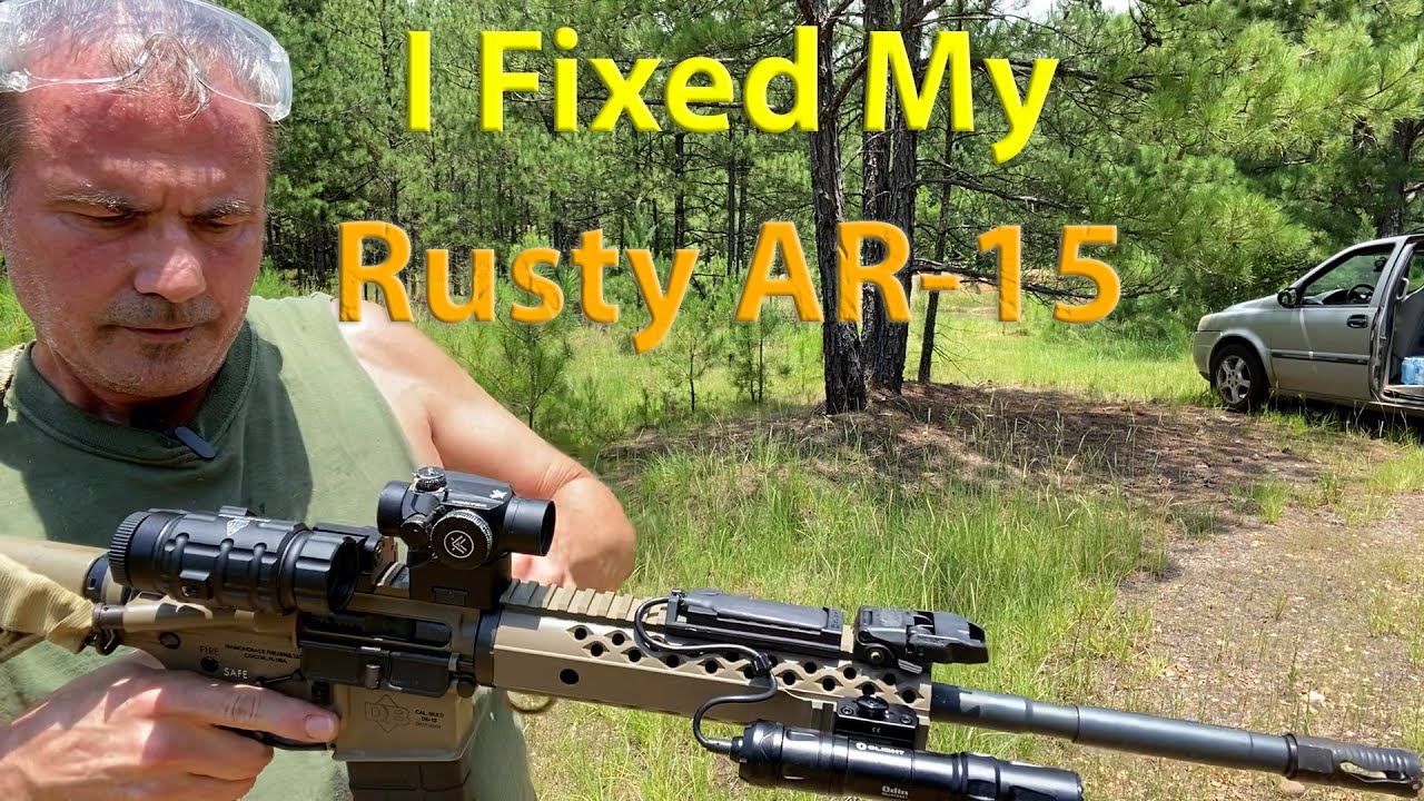 I Fixed My Rusty AR-15 - YouTube