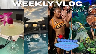 Spending A Few Days In Vegas Travel Vlog Rooftop PoolParty Din Tai Fung Living my life