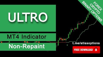 Non Repaint Indicator ULTRO – MT4 Indicator – Forex – Crypto – Binary Options [Free Download]