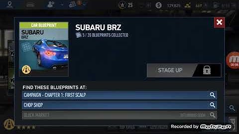 NFS No Limit - SUBARU BRZ Get Blueprint! 4🌟 (06/20)